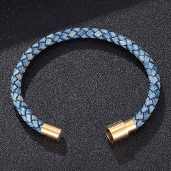 blauw armband heren