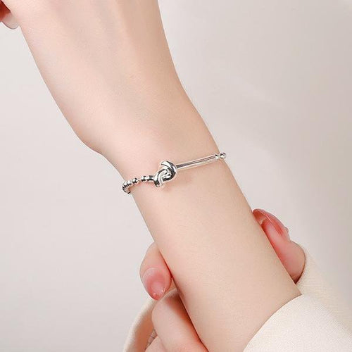 Zilveren Ball Chain Armband voor Elke Gelegenheid
