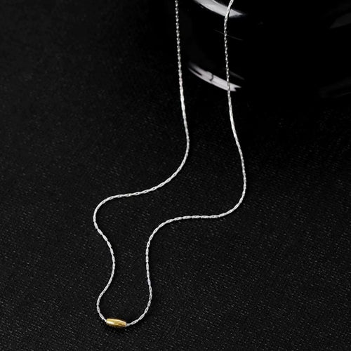 ketting in zilver