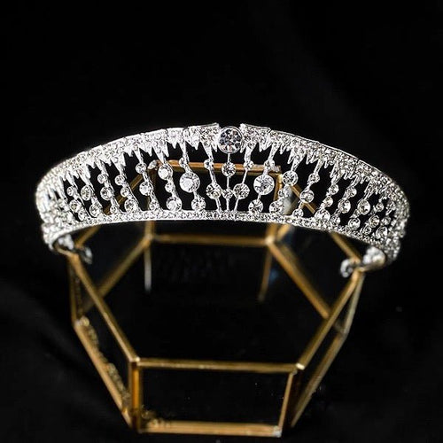 Prinses Koninklijke elegantie kristallen tiara