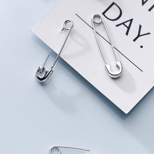 Uniek design minimalistische paperclip-oorbellen - één paar