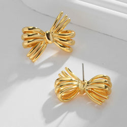 Leuke elegante vlinderdas oorknopjes