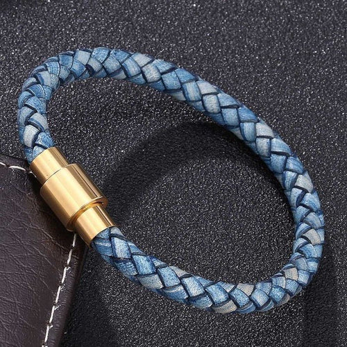 blauwe armband mannen