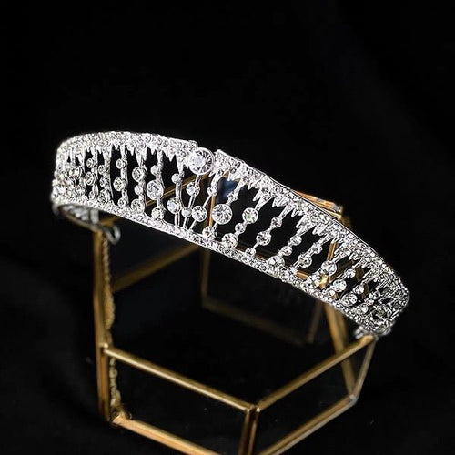 Prinses Koninklijke elegantie kristallen tiara