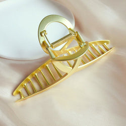 Elegante gouden haarclip