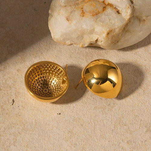 Chique Modern Vintage halve bol grote boloorknop - Brandslux.eu