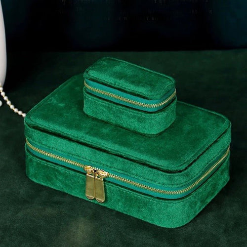 kleine groene opbergdoos sieraden