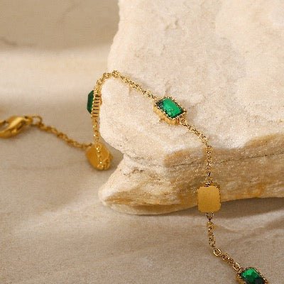 Chique sprankelende stapelarmbandenset - Modern Vintage