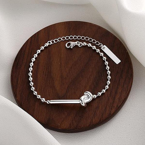 Stijlvolle zilveren ball chain armband  Elegant en tijdloos sieraad voor elke gelegenheid