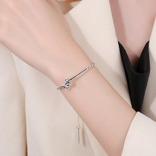 Tijdloze Zilveren Ball Chain Armband Sieraden