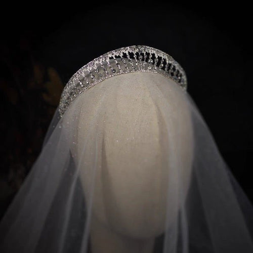 Prinses Koninklijke elegantie kristallen tiara